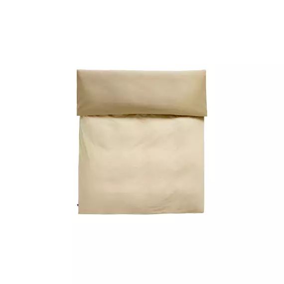 Housse de couette 240 x 220 cm Duo en Tissu, Coton Oeko-tex – Couleur Marron – 240 x 220 x 1 cm