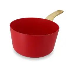 Casserole en aluminium Ø20cm rouge – compatible induction