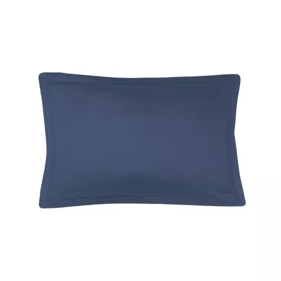 Taie d’oreiller (x1) 50×70 bleu encre