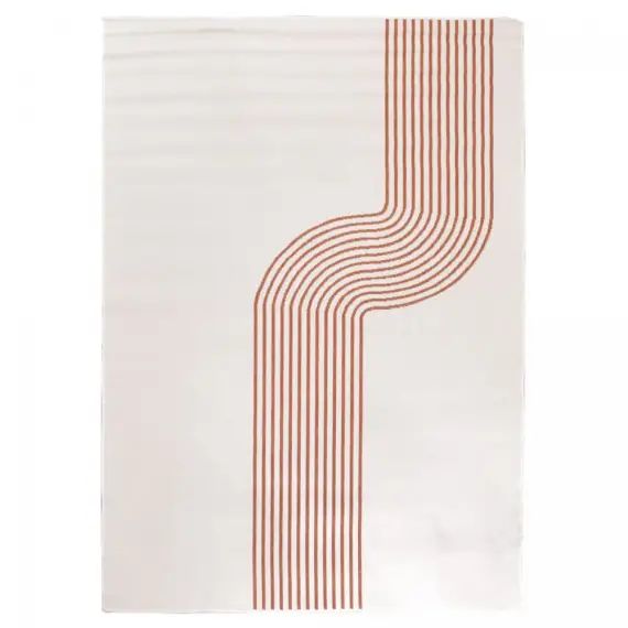 Tapis extérieur crème 120×170