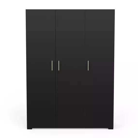 Armoire 3 portes avec penderie – L135 x H186 cm