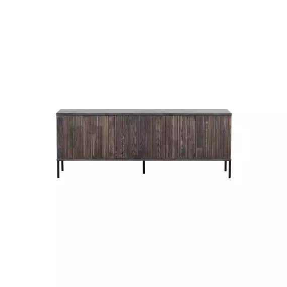 Meuble TV en placage de frêne L150