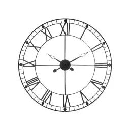 Horloge en métal vintage – Atmosphera