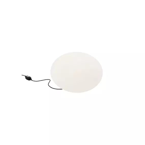 Lampe d’extérieur Globe en Plastique, Polyéthylène rotomoulé – Couleur Blanc – 500 x 59.44 x 40 cm – Designer Alexander Taylor