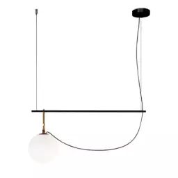 Suspension nh en Métal – Couleur Noir – 90.5 x 46.72 x 40.3 cm – Designer Neri & Hu
