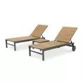 image de transat, chaise longue scandinave 