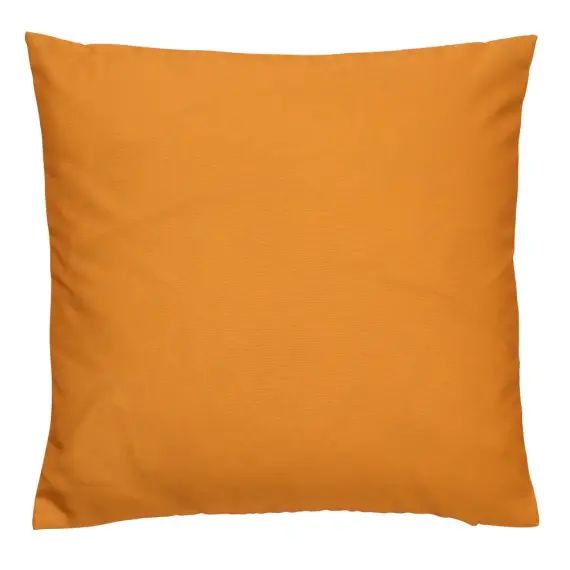Housse de coussin d&rsquo;extérieur jaune 45×45 cm uni