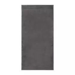 Serviette de bain coton peigné Anthracite 70 x 140 cm