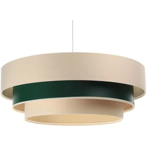 Suspension Tissu Beige 60x60x25 cm