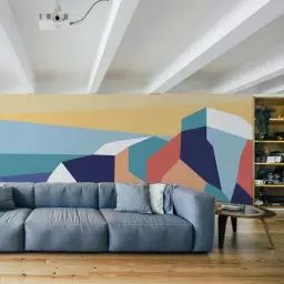 Papier peint panoramique falaise d’aval 375 x 250 cm
