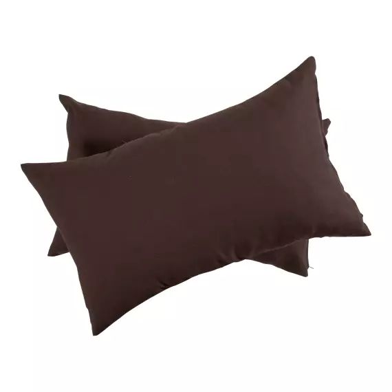 Lot de 2 housses de coussins Soleil TUTTI TEMPO