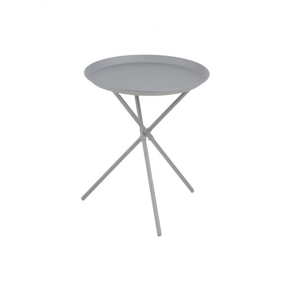 Table d’appoint design métal gris MIKADO