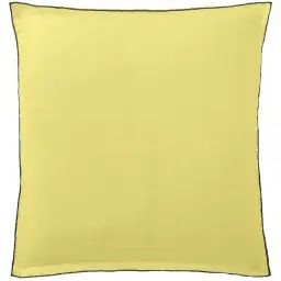 Taie d’oreiller lin lave vert 65×65 cm