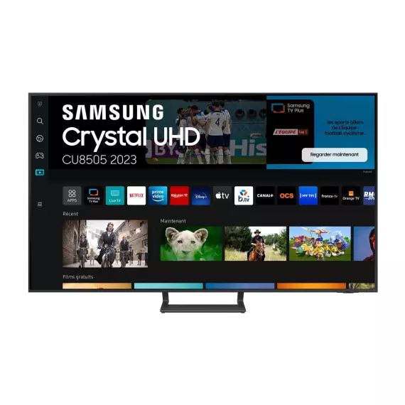 Téléviseur UHD 4K LED 163 cm SAMSUNG TU65CU8505