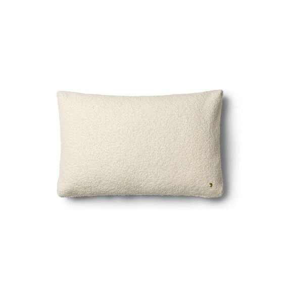 Coussin Coussins en Tissu, Coton – Couleur Blanc – 22.89 x 22.89 x 22.89 cm
