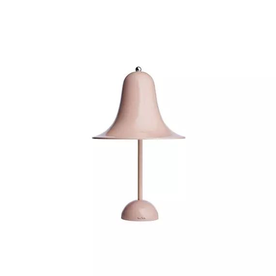 Lampe de table Pantop en Métal, Métal peint – Couleur Rose – 200 x 34.34 x 38 cm – Designer Verner Panton