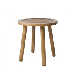 Dendron – Table d’appoint ronde bois ø43cm