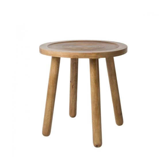 Dendron – Table d&rsquo;appoint ronde bois ø43cm