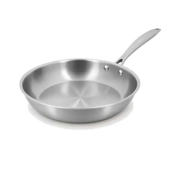 Poêle en acier inoxydable 24cm