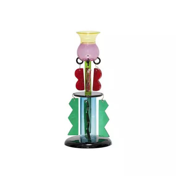 Vase objet en Verre, Verre soufflé – Couleur Multicolore – 82.91 x 82.91 x 49 cm – Designer Ettore Sottsass