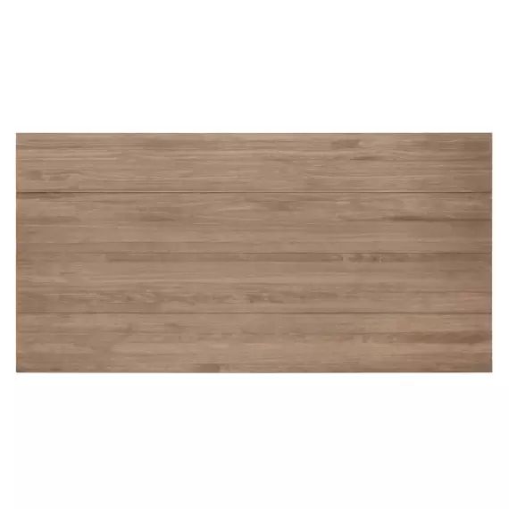 Tête de lit en bois couleur chêne foncé 150x80cm