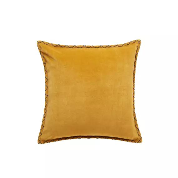 Housse de coussin 40×40 cm Moutarde