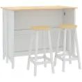 image de tabourets de bar scandinave 