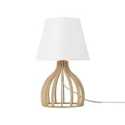 Lampe de table blanc