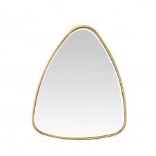 Miroir triangle 42×50 cm or
