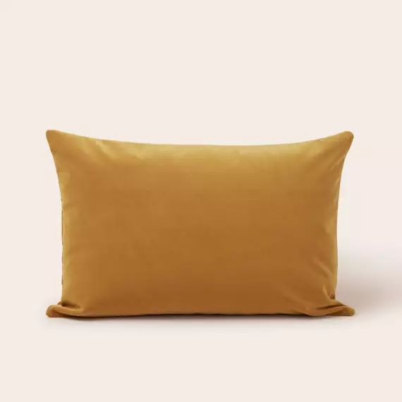 Housse de coussin MATIA ocre – JAUNE