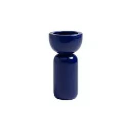 Vase Vases en Céramique – Couleur Bleu – 8 x 8 x 15.5 cm