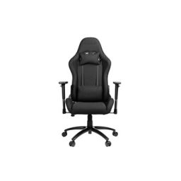 Chaise gaming Rekt BG1-RS Noir Chaise de Bureau Gaming Tissu Noir Confort Premium