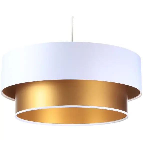 Suspension Tissu Blanc