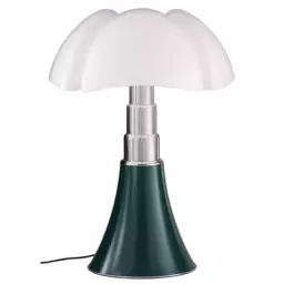 Lampe de table Pipistrello en Métal, Aluminium laqué – Couleur Vert – 64.63 x 64.63 x 64.63 cm – Designer Gae Aulenti