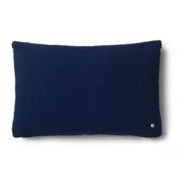 Coussin Coussins en Tissu, Coton – Couleur Bleu – 22.89 x 22.89 x 22.89 cm