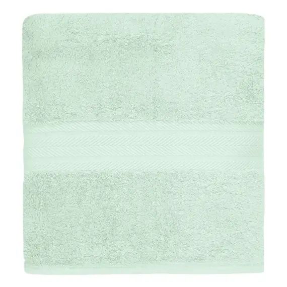Drap de bain 550gr/m²  menthe 70×140 cm