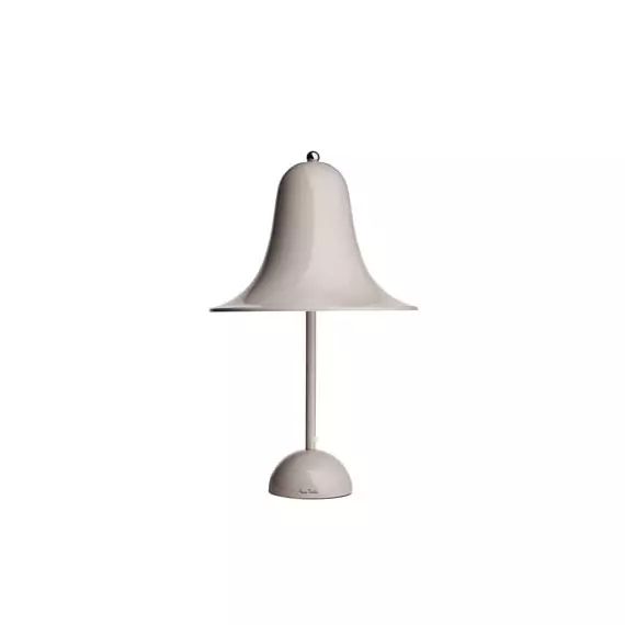 Lampe de table Pantop en Métal, Métal peint – Couleur Beige – 200 x 34.34 x 38 cm – Designer Verner Panton