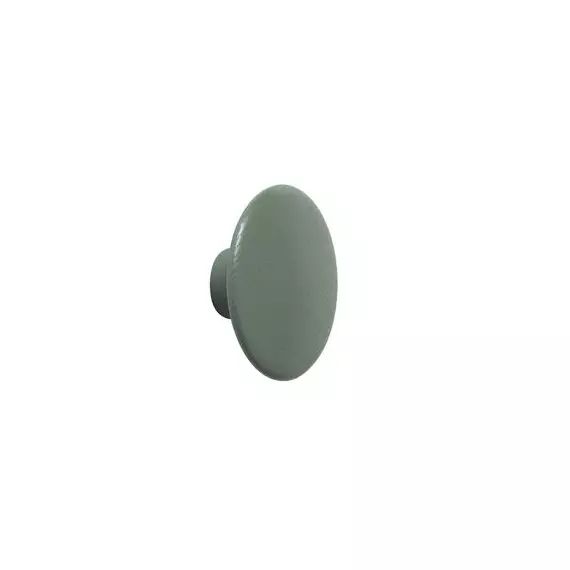 Patère The dots en Bois, Frêne teinté – Couleur Vert – 16.13 x 16.13 x 16.13 cm – Designer Lars Tornoe