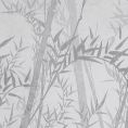 image de tapisseries & papiers peints scandinave Papier peint panoramique Panorama bamboo lisse gris taupé intissé l.371 x H.280