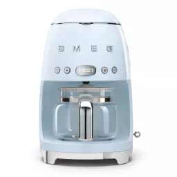 Machine à café filtre   1,4 l  en inox  bleu