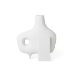 Vase Paradox en Céramique, Porcelaine – Couleur Blanc – 31.07 x 31.07 x 25 cm – Designer