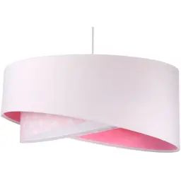 Suspension Tissu Rose 50x50x105 cm