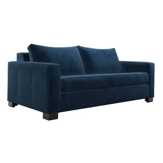 Canapé convertible tissu velours Octave