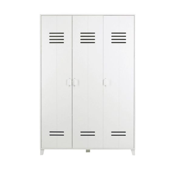 Nicolet – Armoire 3 portes en pin