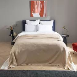 Couverture Lima Chanvre 180×240 cm – DODO