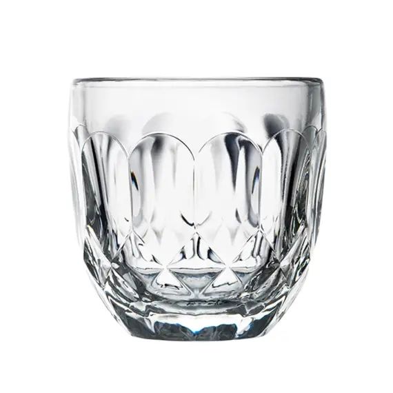 Lot de 6 tasse à expresso   10 cl  en verre  transparent