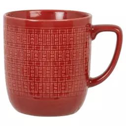 Mug en grès rouge