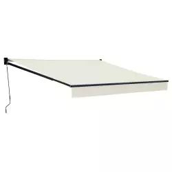 Store banne 3,5 × 3m toile beige