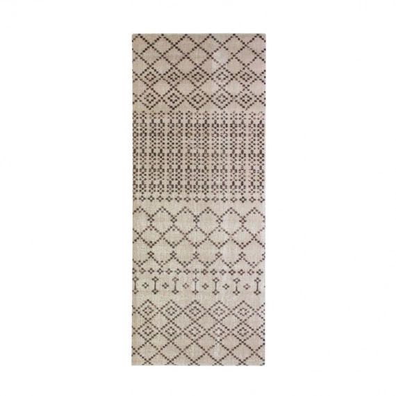 Tapis pour intérieur-extérieur motif berbère sable 80×200