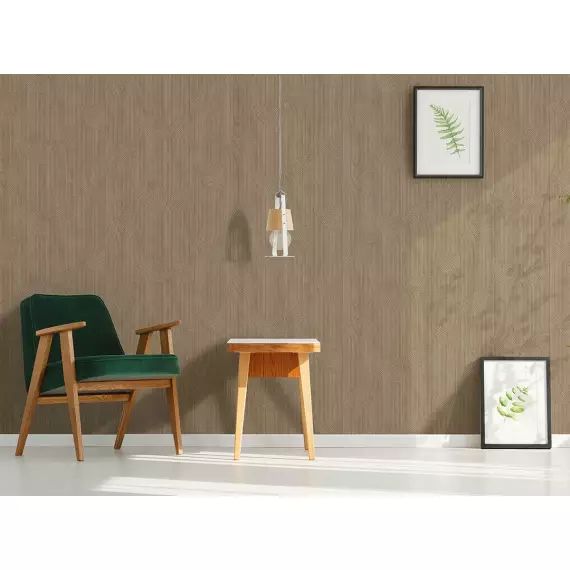 Papier peint trompe l&rsquo;œil Marquetterie 53x1000cm